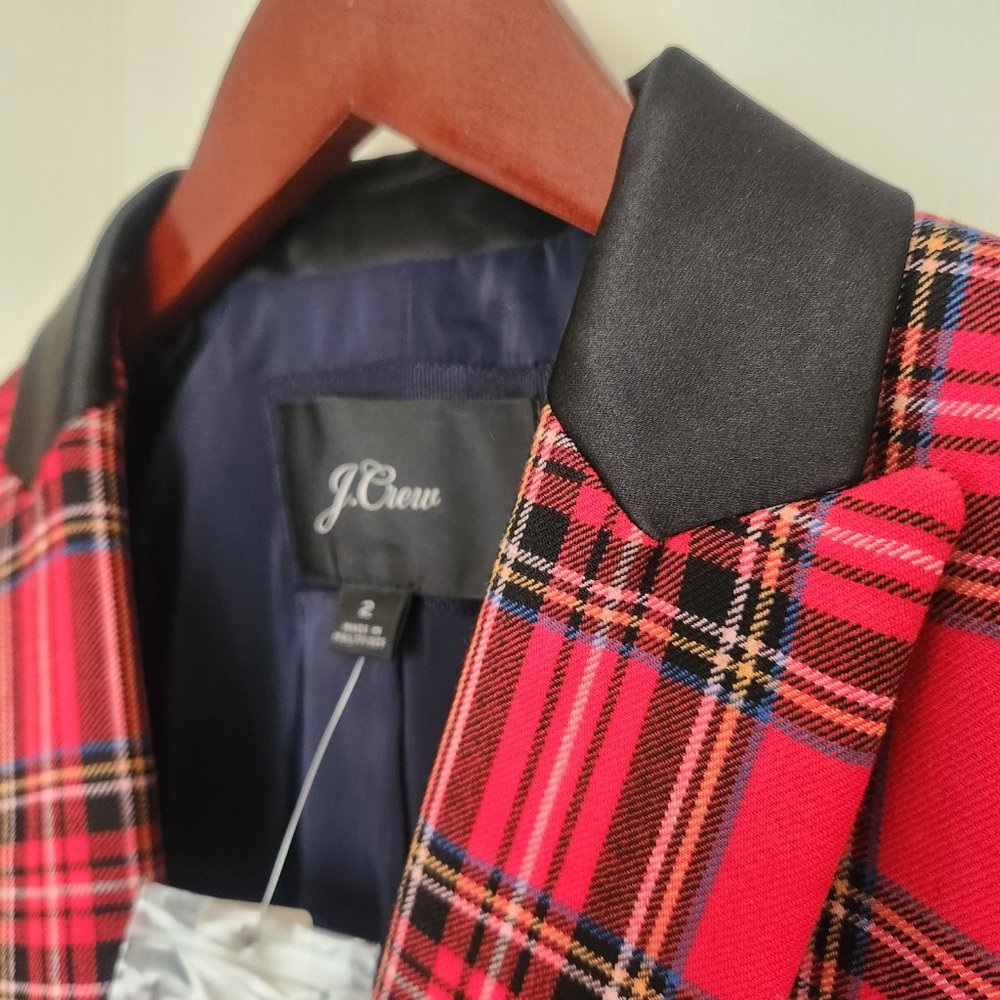 NWT J. Crew Parke Tartan Plaid Blazer - Picture 11 of 14